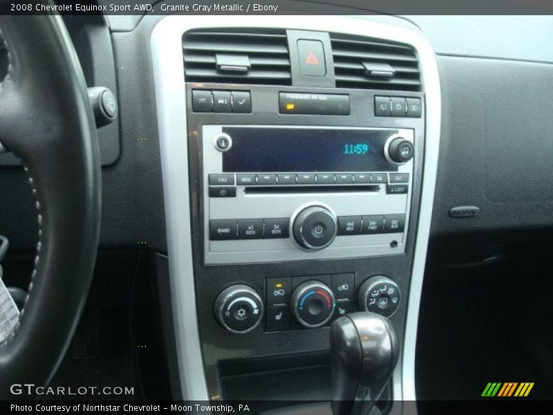 Granite Gray Metallic / Ebony 2008 Chevrolet Equinox Sport AWD