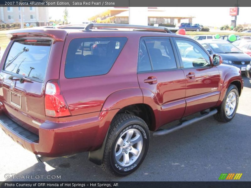 Salsa Red Pearl / Stone 2007 Toyota 4Runner Sport Edition