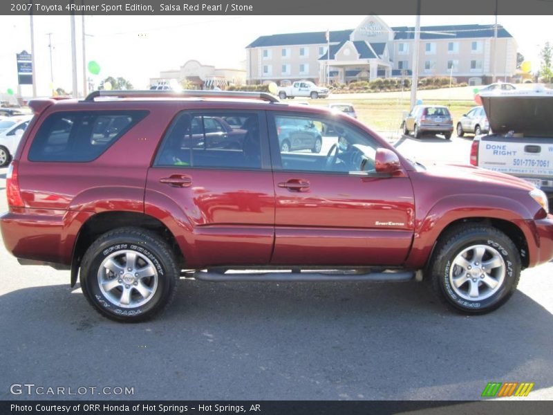 Salsa Red Pearl / Stone 2007 Toyota 4Runner Sport Edition