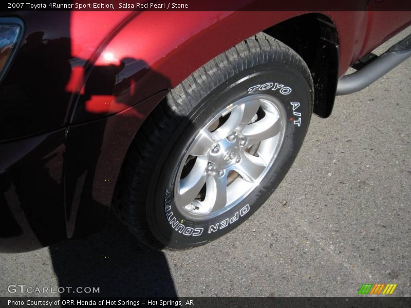 Salsa Red Pearl / Stone 2007 Toyota 4Runner Sport Edition