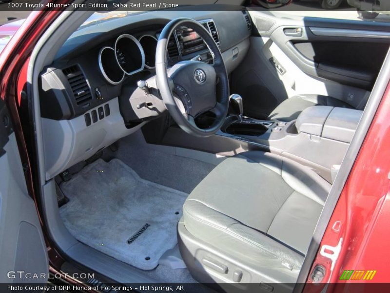 Salsa Red Pearl / Stone 2007 Toyota 4Runner Sport Edition