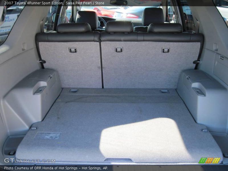 Salsa Red Pearl / Stone 2007 Toyota 4Runner Sport Edition