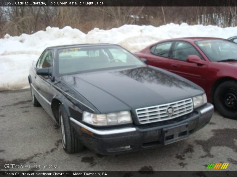 Polo Green Metallic / Light Beige 1995 Cadillac Eldorado