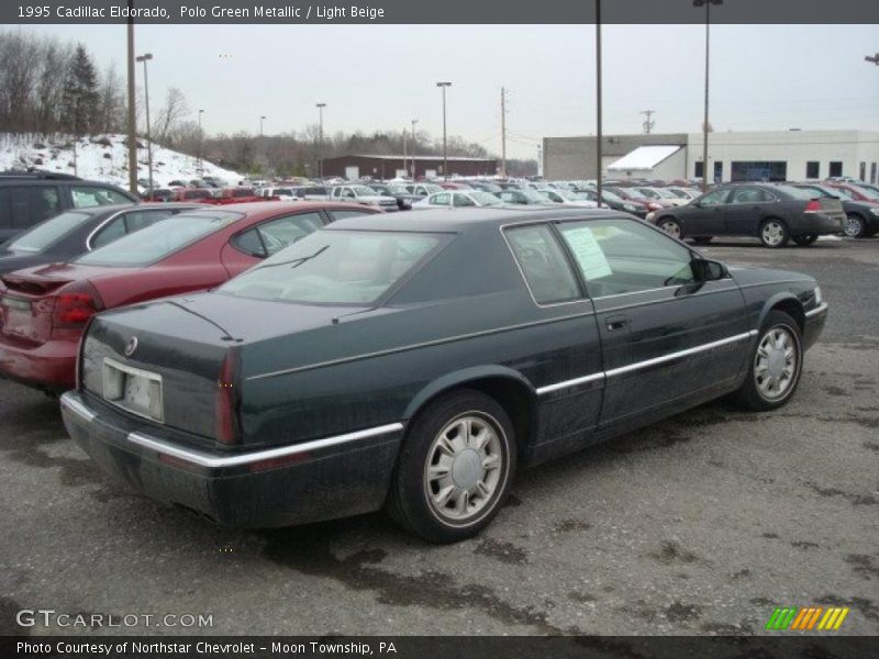 Polo Green Metallic / Light Beige 1995 Cadillac Eldorado