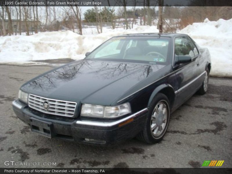 Polo Green Metallic / Light Beige 1995 Cadillac Eldorado