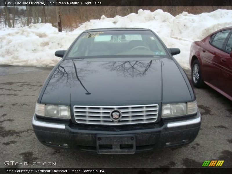 Polo Green Metallic / Light Beige 1995 Cadillac Eldorado