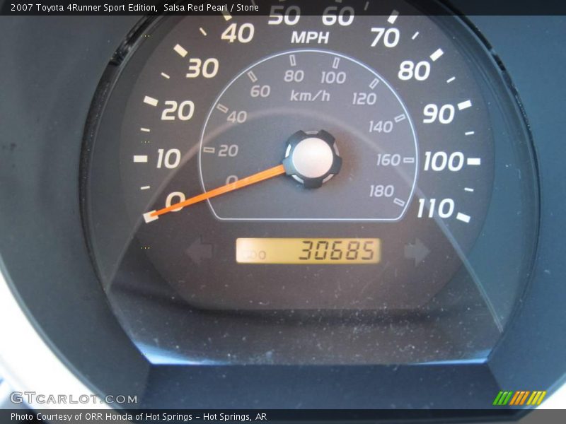 Salsa Red Pearl / Stone 2007 Toyota 4Runner Sport Edition