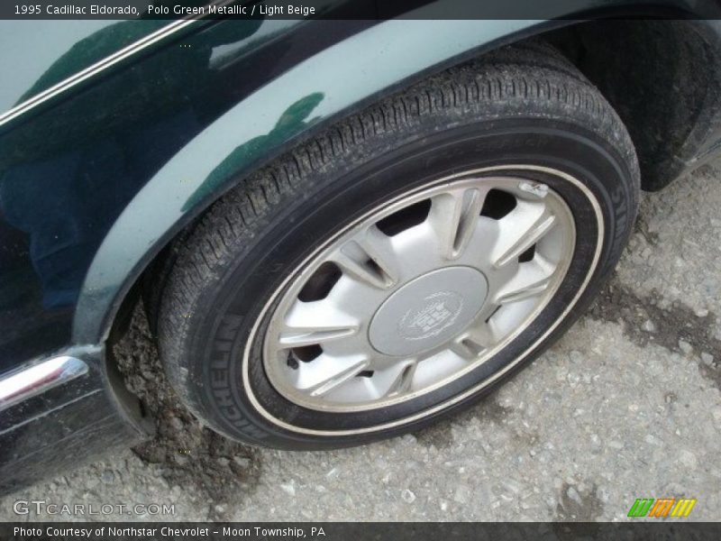 Polo Green Metallic / Light Beige 1995 Cadillac Eldorado