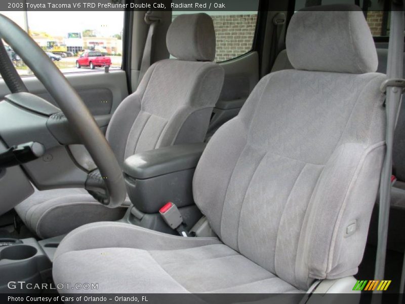 Radiant Red / Oak 2003 Toyota Tacoma V6 TRD PreRunner Double Cab