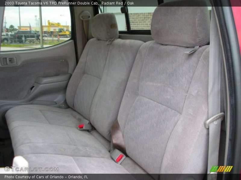 Radiant Red / Oak 2003 Toyota Tacoma V6 TRD PreRunner Double Cab
