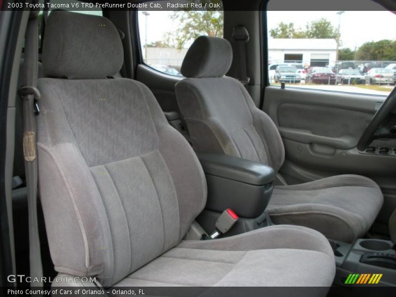 Radiant Red / Oak 2003 Toyota Tacoma V6 TRD PreRunner Double Cab