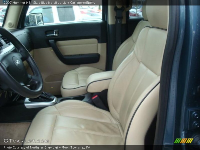 Slate Blue Metallic / Light Cashmere/Ebony 2007 Hummer H3