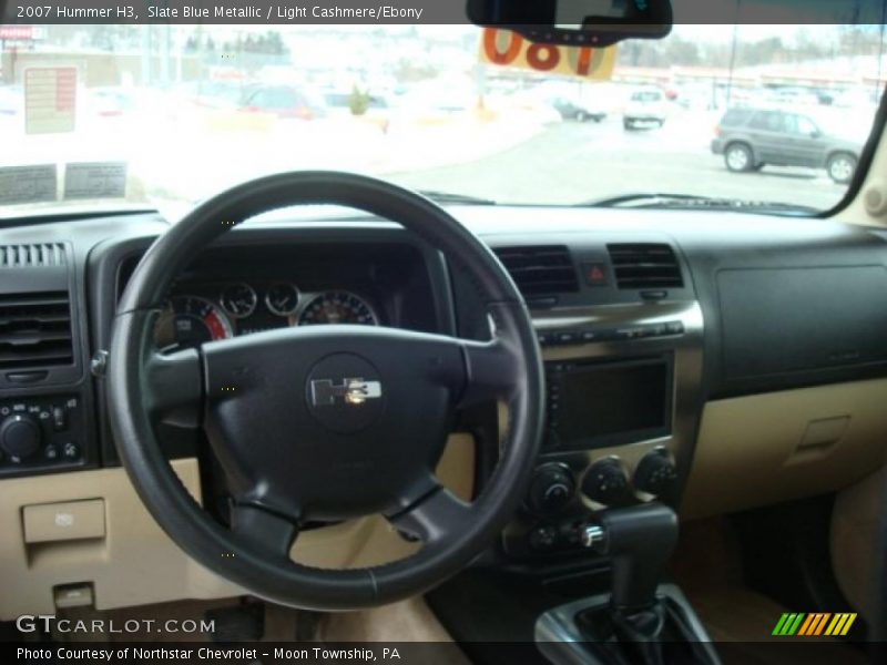 Slate Blue Metallic / Light Cashmere/Ebony 2007 Hummer H3
