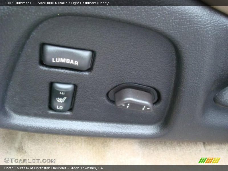 Slate Blue Metallic / Light Cashmere/Ebony 2007 Hummer H3