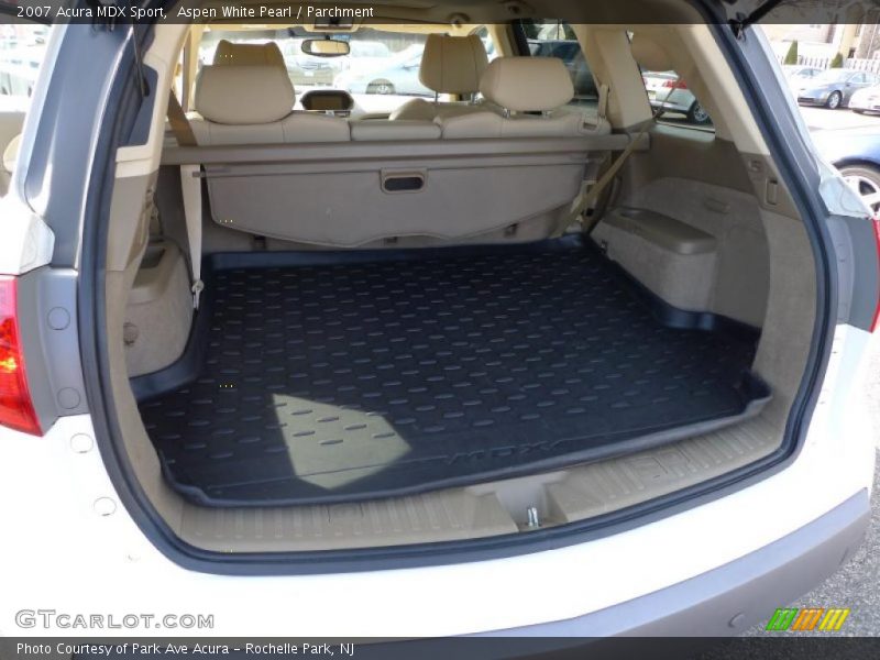 Aspen White Pearl / Parchment 2007 Acura MDX Sport