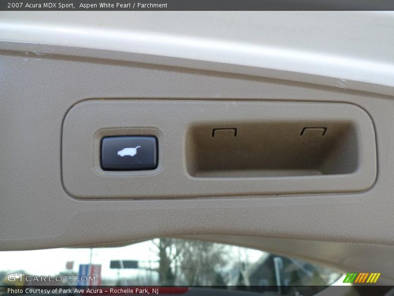 Aspen White Pearl / Parchment 2007 Acura MDX Sport
