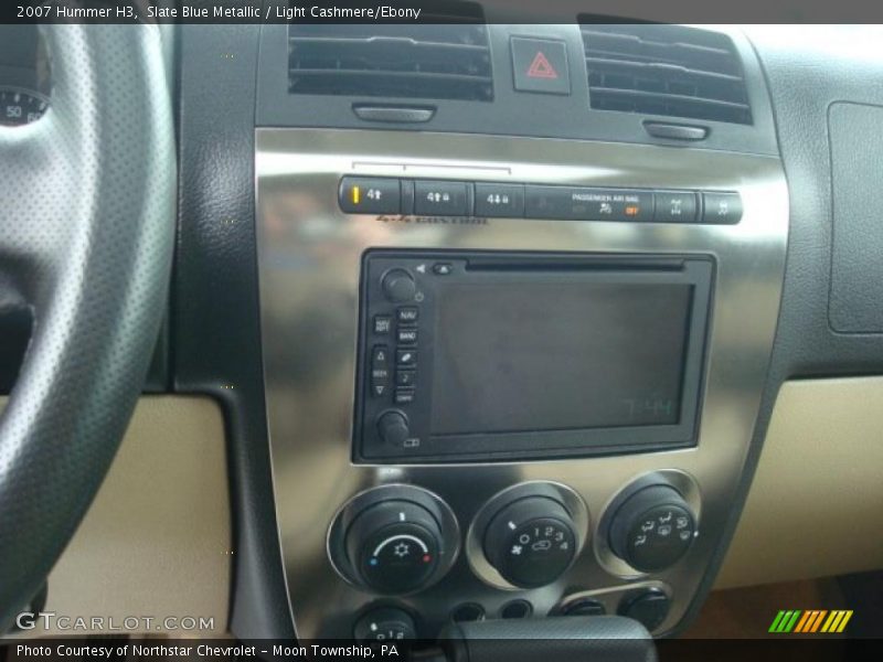 Slate Blue Metallic / Light Cashmere/Ebony 2007 Hummer H3