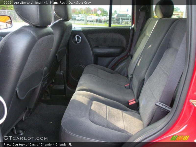 Flame Red / Dark Slate Gray 2002 Jeep Liberty Limited 4x4