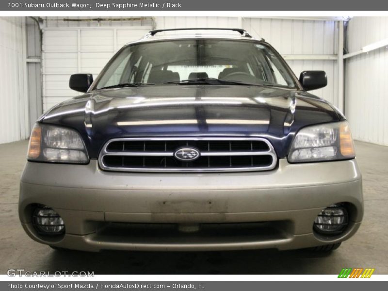 Deep Sapphire Metallic / Black 2001 Subaru Outback Wagon