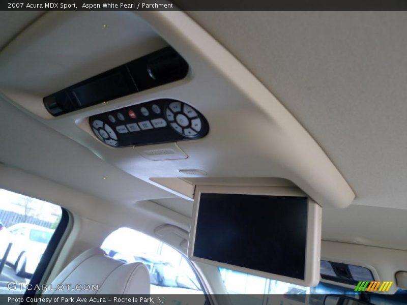 Aspen White Pearl / Parchment 2007 Acura MDX Sport