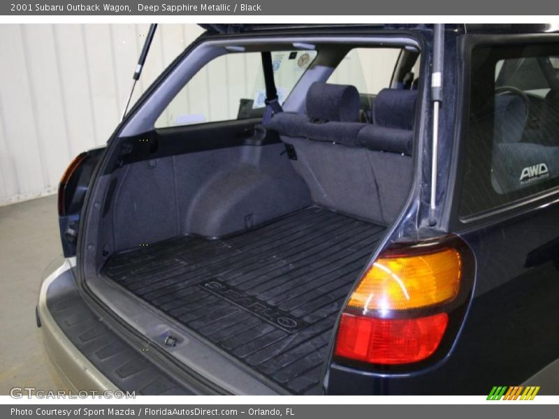 Deep Sapphire Metallic / Black 2001 Subaru Outback Wagon