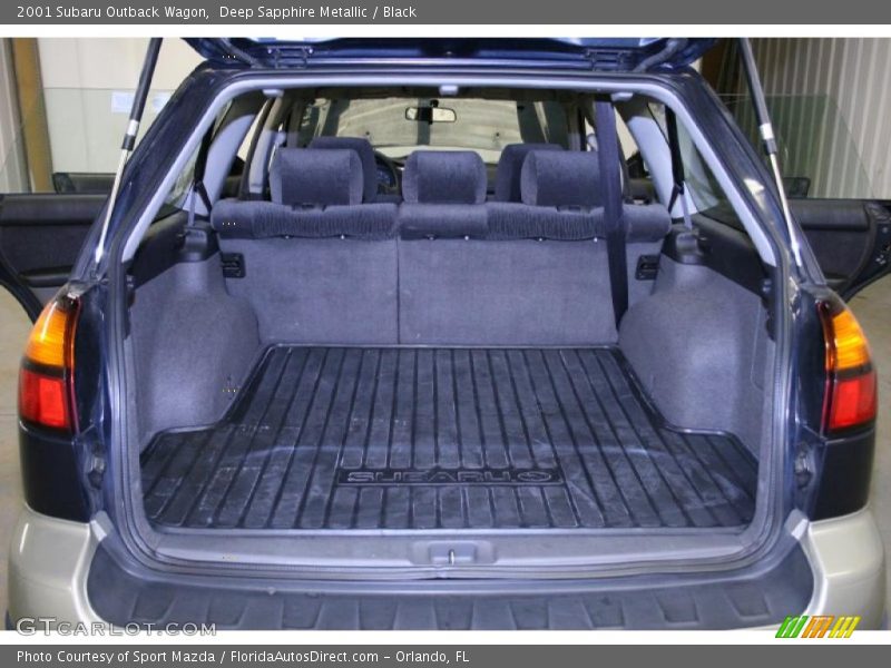 Deep Sapphire Metallic / Black 2001 Subaru Outback Wagon