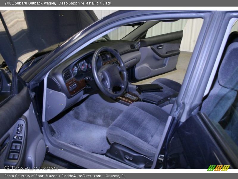 Deep Sapphire Metallic / Black 2001 Subaru Outback Wagon