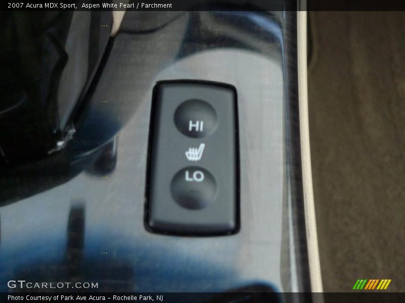 Aspen White Pearl / Parchment 2007 Acura MDX Sport