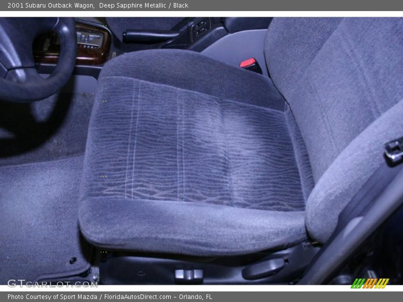 Deep Sapphire Metallic / Black 2001 Subaru Outback Wagon