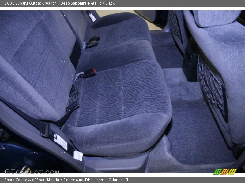 Deep Sapphire Metallic / Black 2001 Subaru Outback Wagon