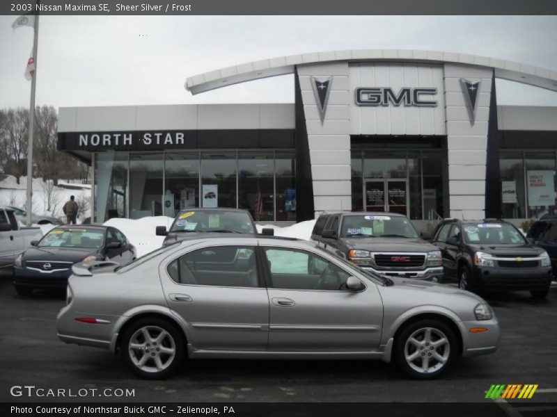 Sheer Silver / Frost 2003 Nissan Maxima SE