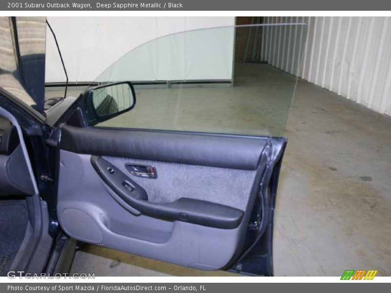 Deep Sapphire Metallic / Black 2001 Subaru Outback Wagon