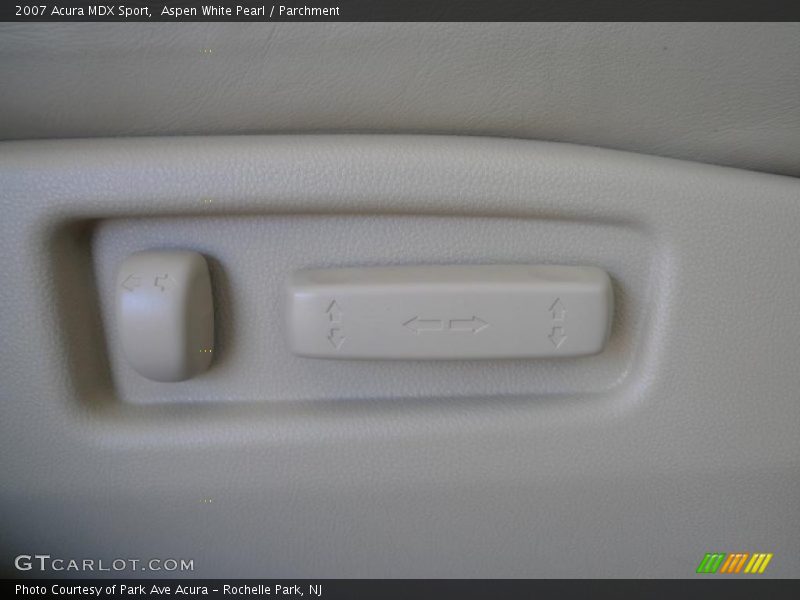 Aspen White Pearl / Parchment 2007 Acura MDX Sport