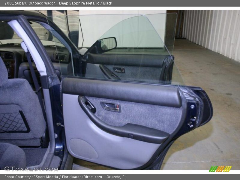 Deep Sapphire Metallic / Black 2001 Subaru Outback Wagon