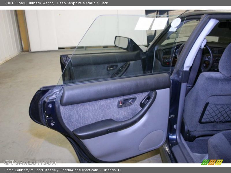 Deep Sapphire Metallic / Black 2001 Subaru Outback Wagon