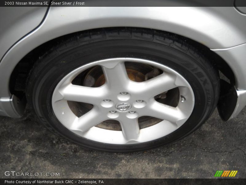 Sheer Silver / Frost 2003 Nissan Maxima SE