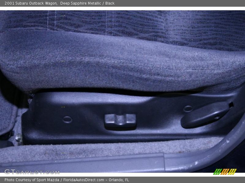 Deep Sapphire Metallic / Black 2001 Subaru Outback Wagon