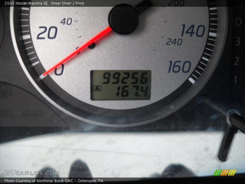 Sheer Silver / Frost 2003 Nissan Maxima SE