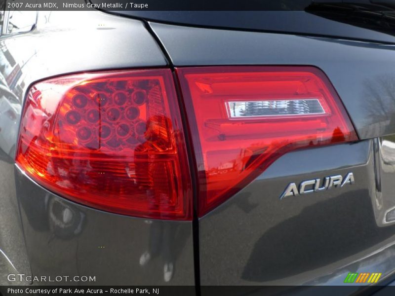 Nimbus Gray Metallic / Taupe 2007 Acura MDX