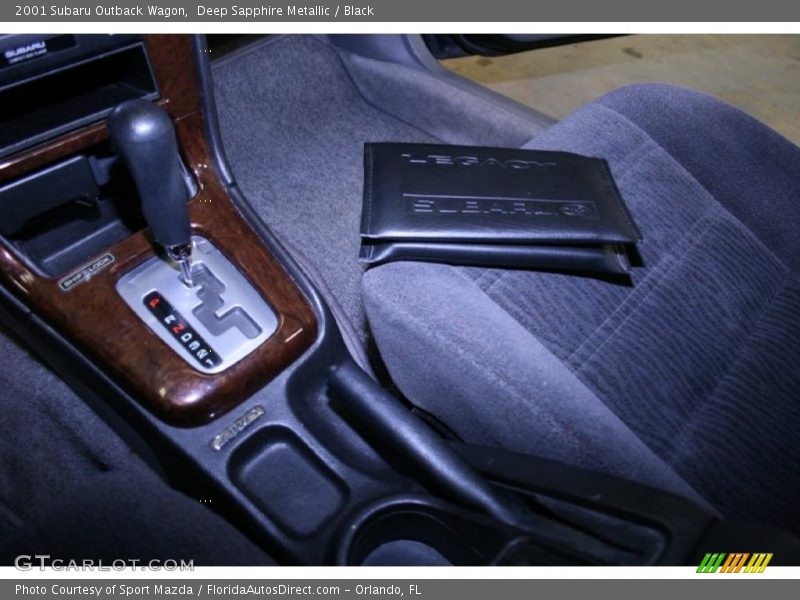 Deep Sapphire Metallic / Black 2001 Subaru Outback Wagon