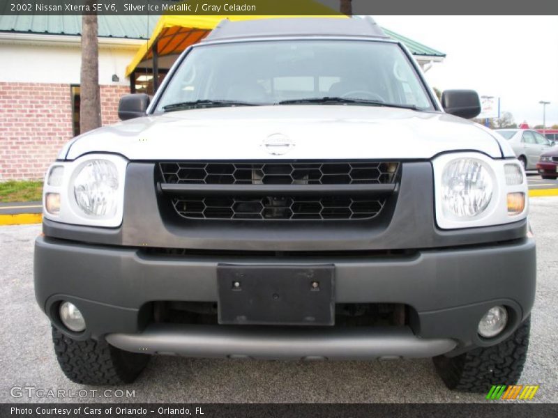 Silver Ice Metallic / Gray Celadon 2002 Nissan Xterra SE V6