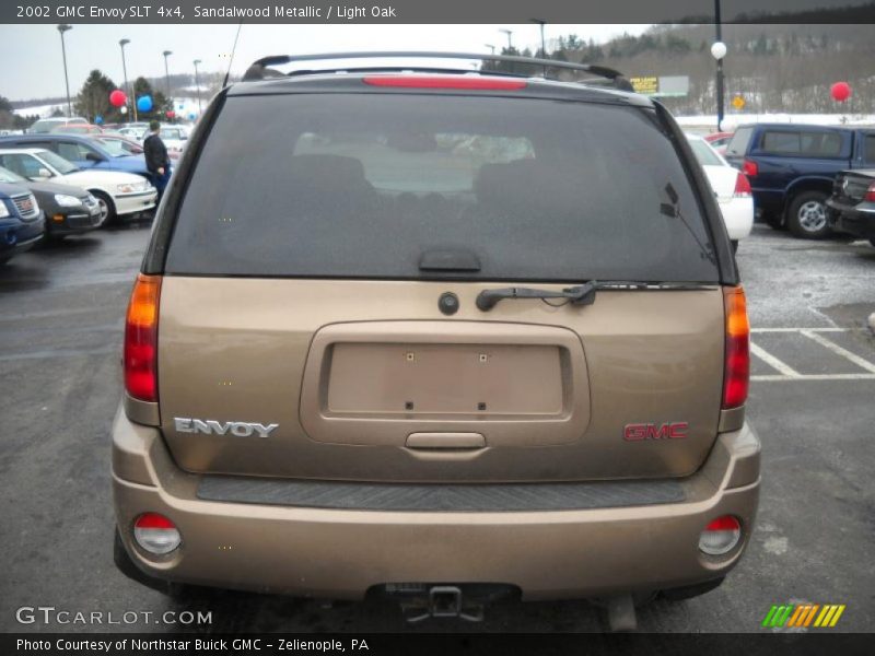 Sandalwood Metallic / Light Oak 2002 GMC Envoy SLT 4x4