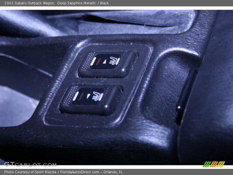 Deep Sapphire Metallic / Black 2001 Subaru Outback Wagon