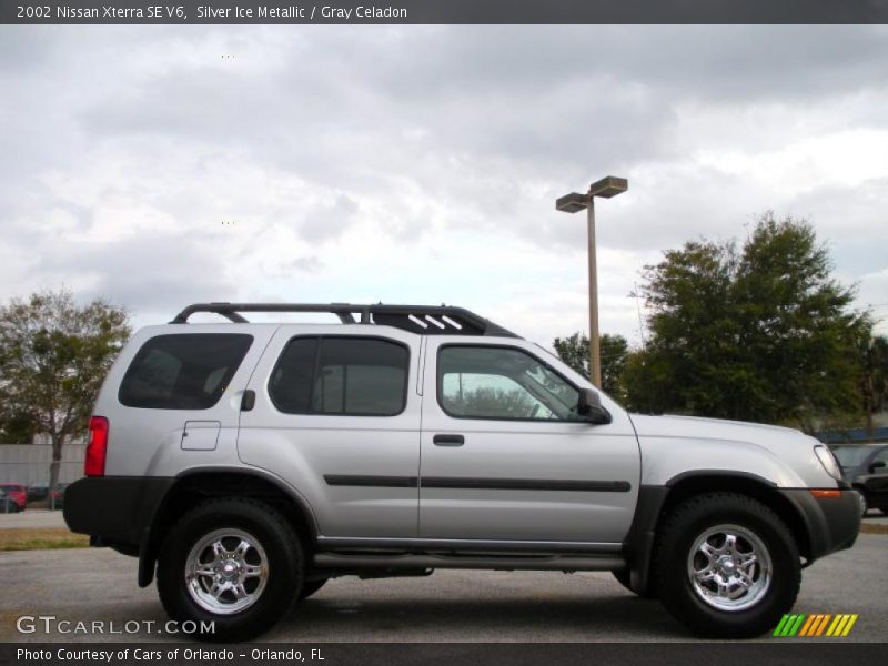 Silver Ice Metallic / Gray Celadon 2002 Nissan Xterra SE V6