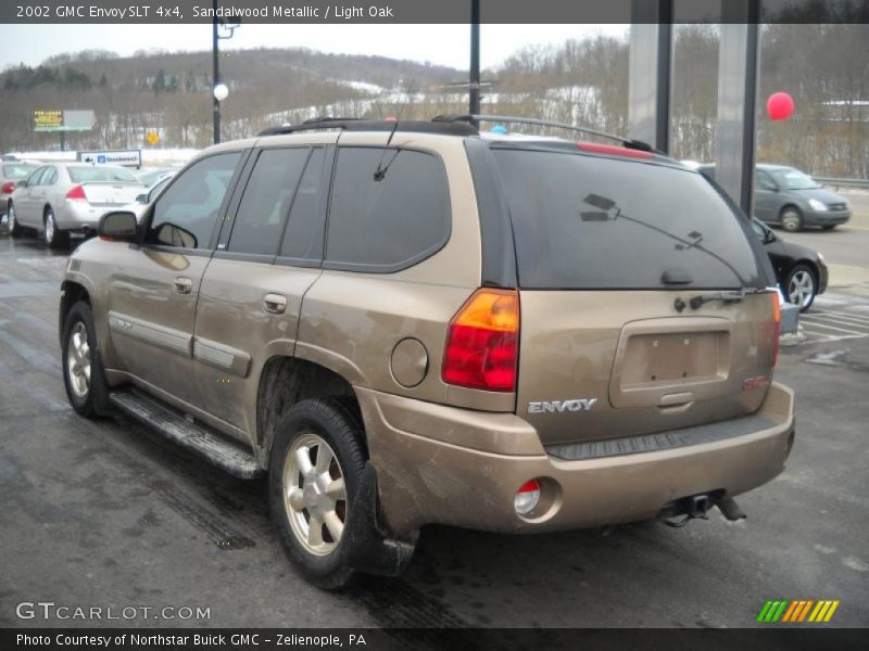 Sandalwood Metallic / Light Oak 2002 GMC Envoy SLT 4x4
