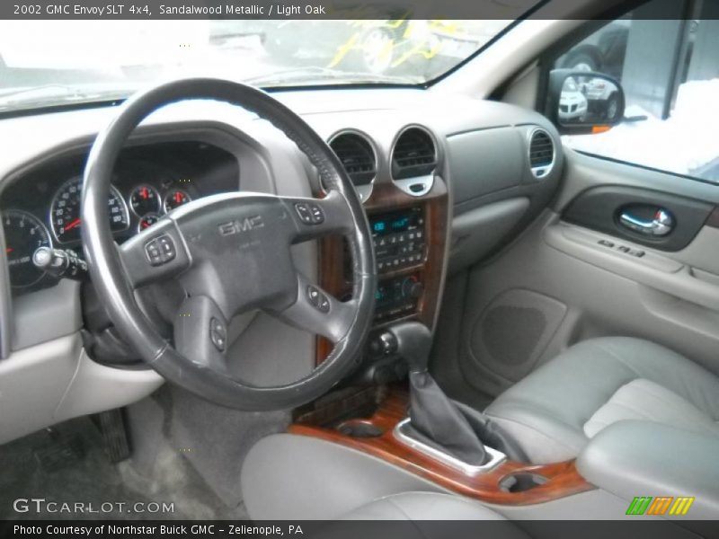 Sandalwood Metallic / Light Oak 2002 GMC Envoy SLT 4x4