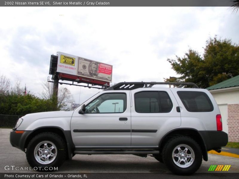 Silver Ice Metallic / Gray Celadon 2002 Nissan Xterra SE V6