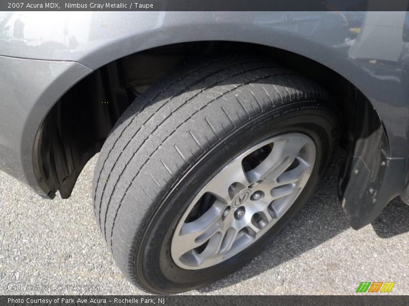 Nimbus Gray Metallic / Taupe 2007 Acura MDX