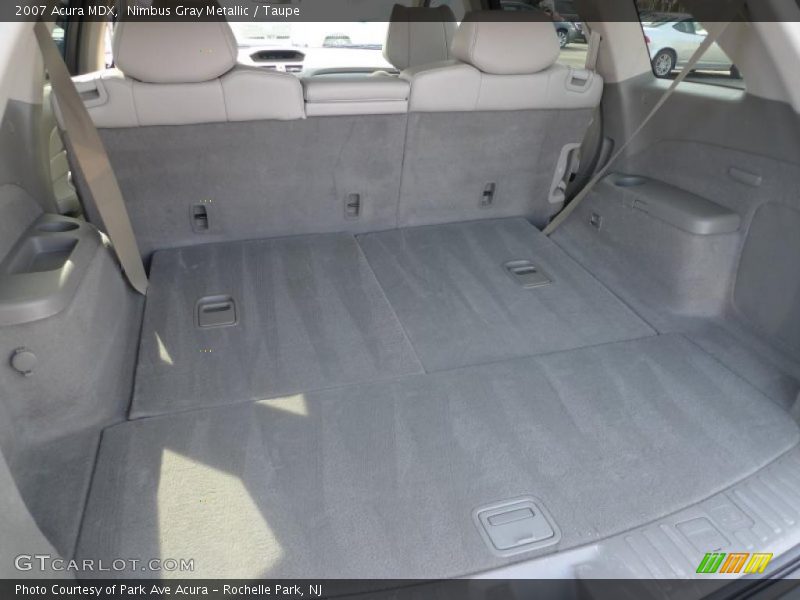 Nimbus Gray Metallic / Taupe 2007 Acura MDX