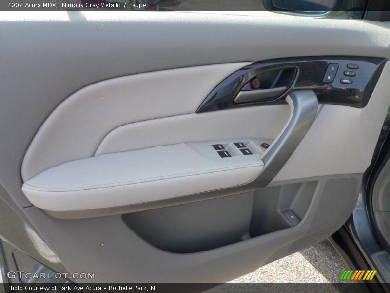 Nimbus Gray Metallic / Taupe 2007 Acura MDX